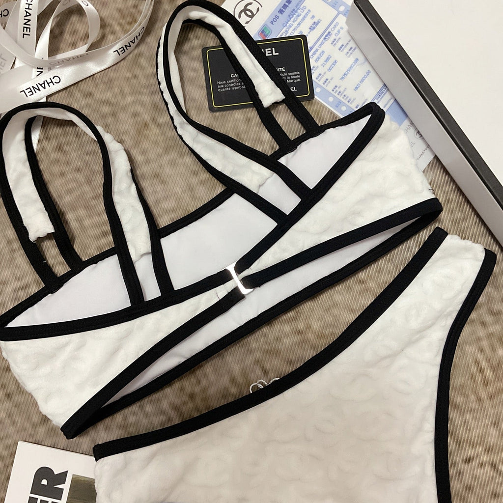 chanel/26SS NEW Two-Piece Swimsuit 👙