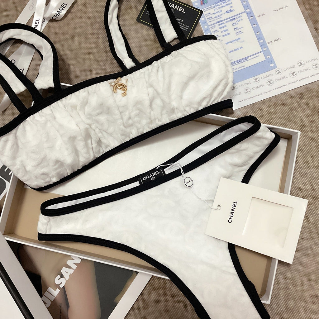 chanel/26SS NEW Two-Piece Swimsuit 👙