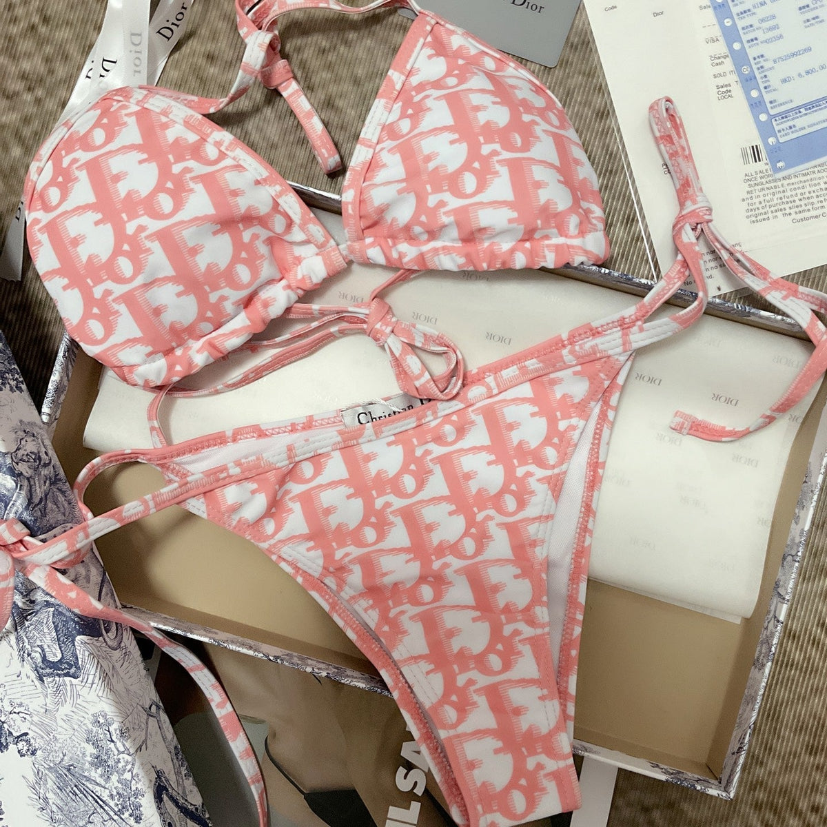 Dior/26SS NEW Two-Piece Swimsuit 👙