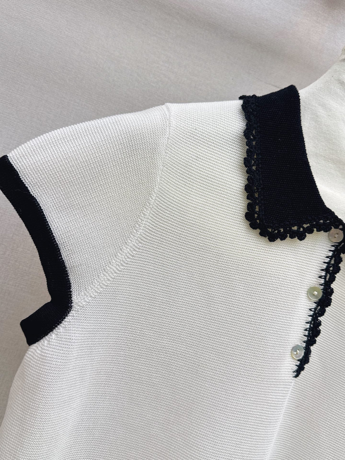 26SS NEW Gentle and Youthful Polo Knit Sweater 🤍