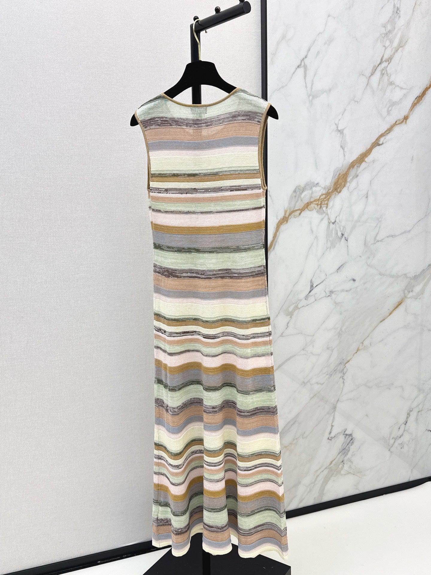 26SS NEW Striped Knit Maxi Dress 🤎