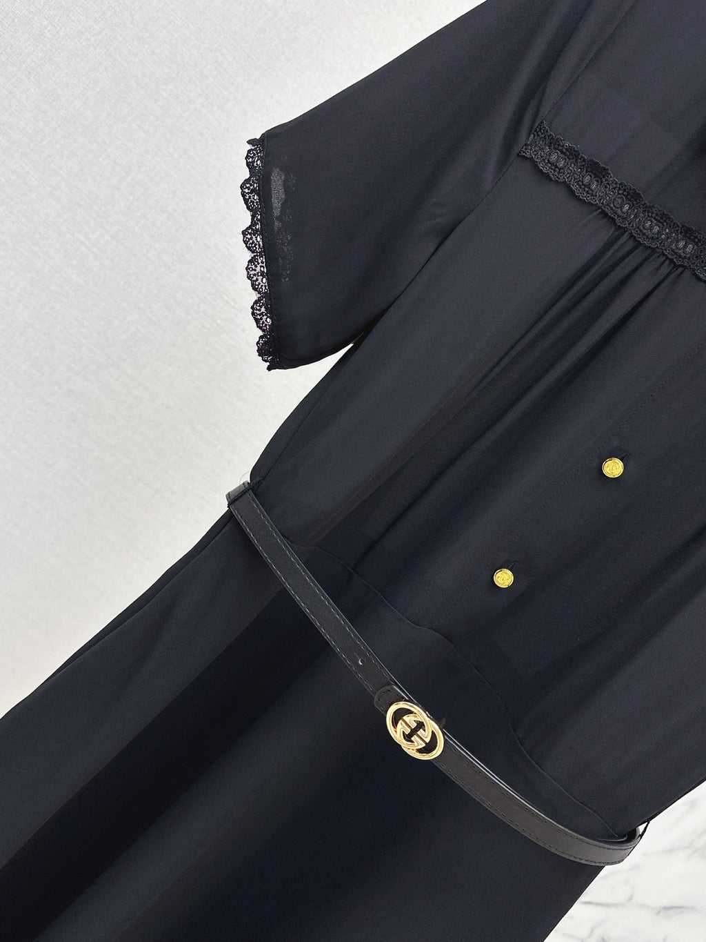 26SS NEW Lace-trimmed Long Dress 🖤