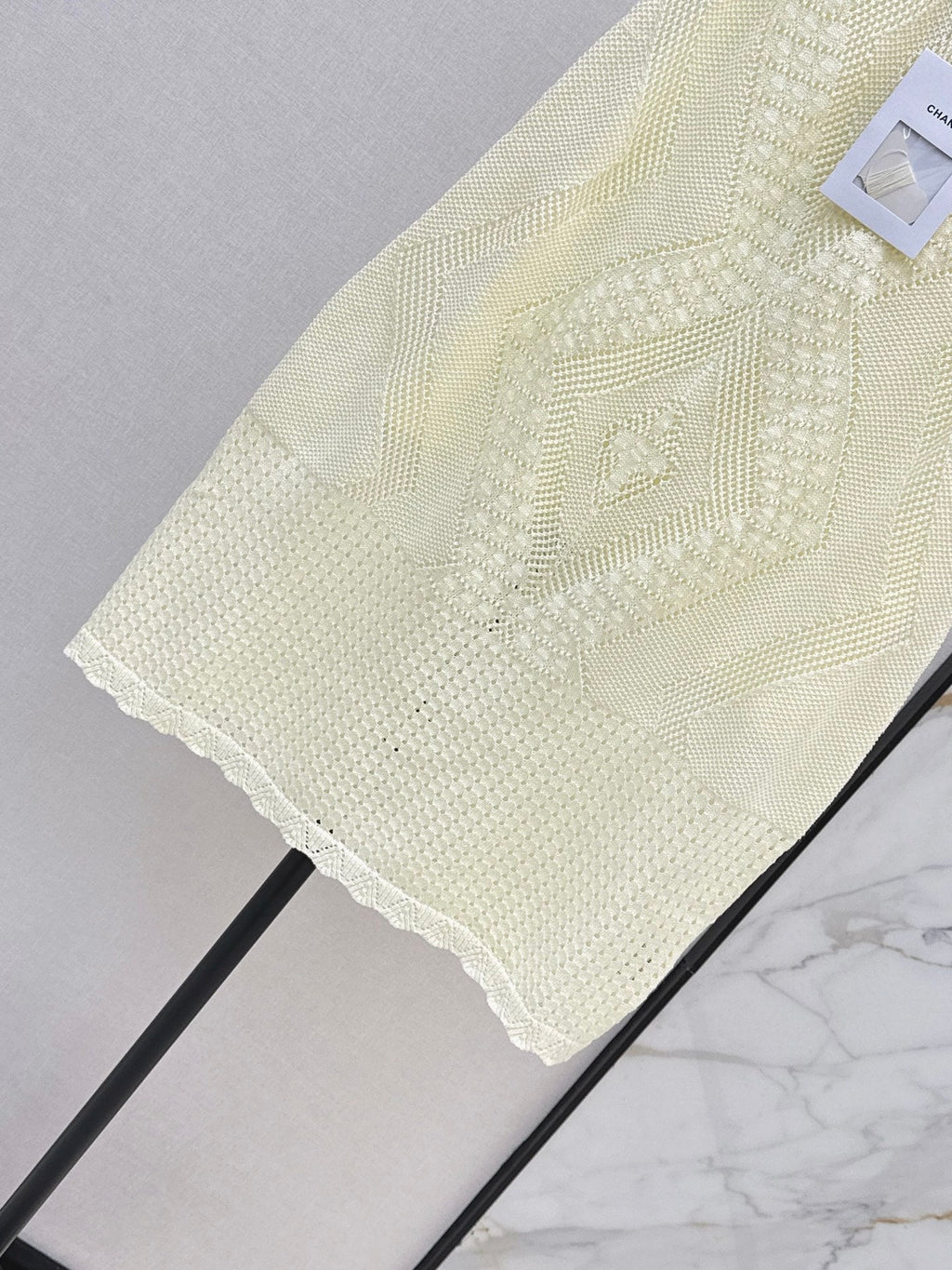 26SS NEW Openwork Knit Midi Skirt 🤍