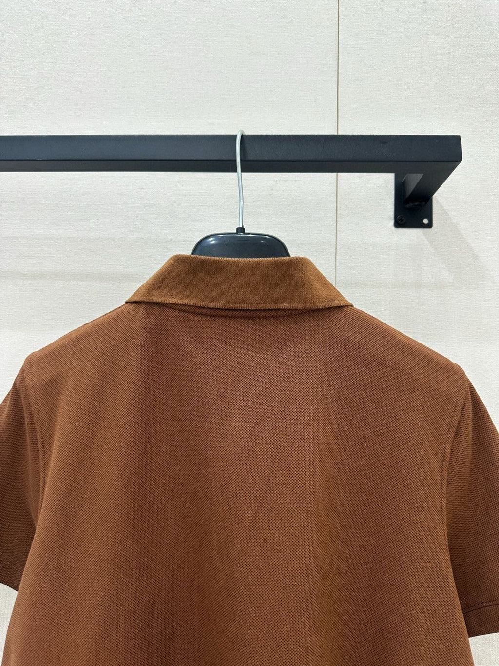 26SS NEW Embroidered Logo Collared Short-Sleeve Polo Shirt 🤎