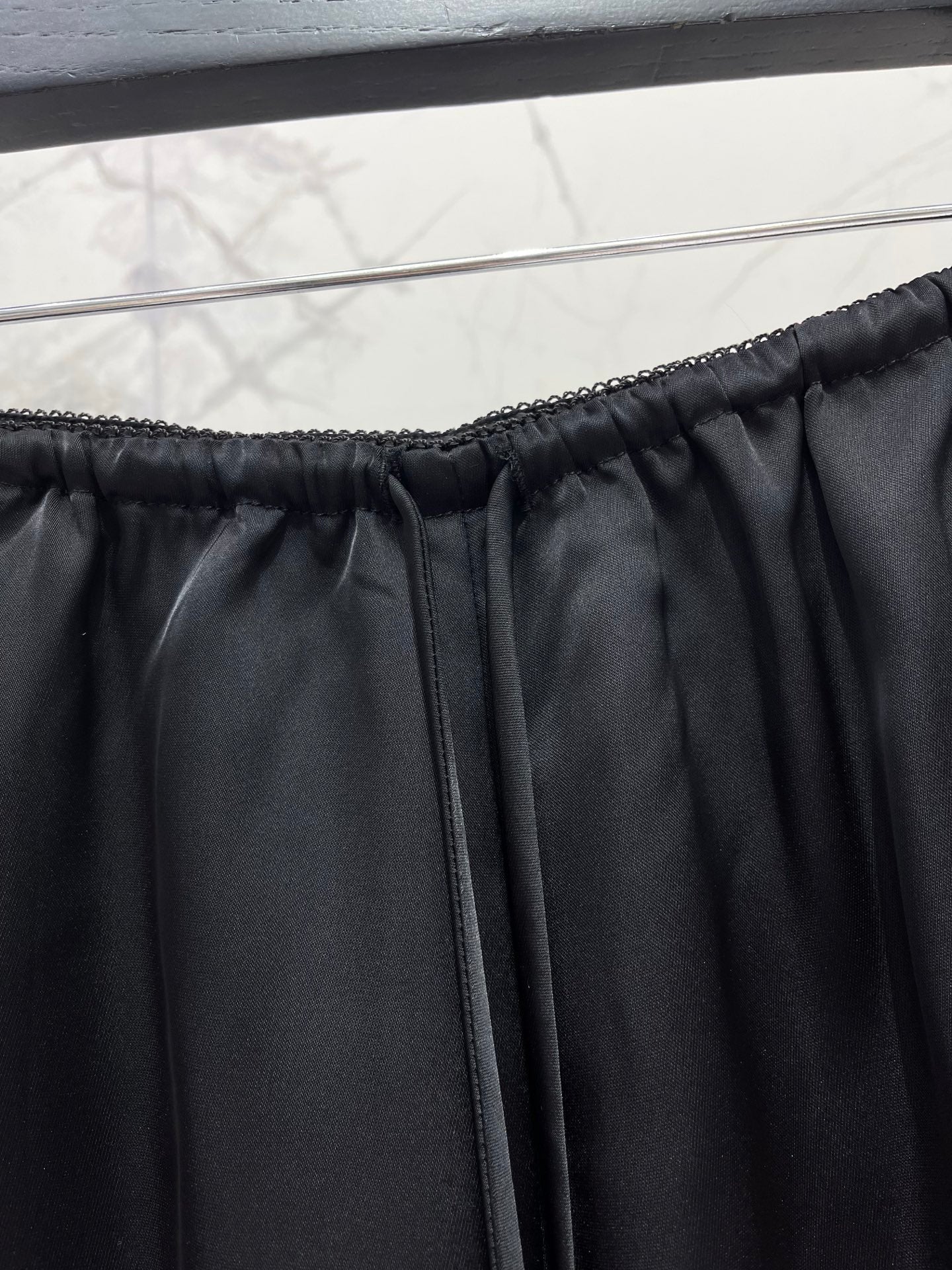 🔥HOT🔥26SS NEW Lace Ruffled Wide-Leg Acetate Trousers