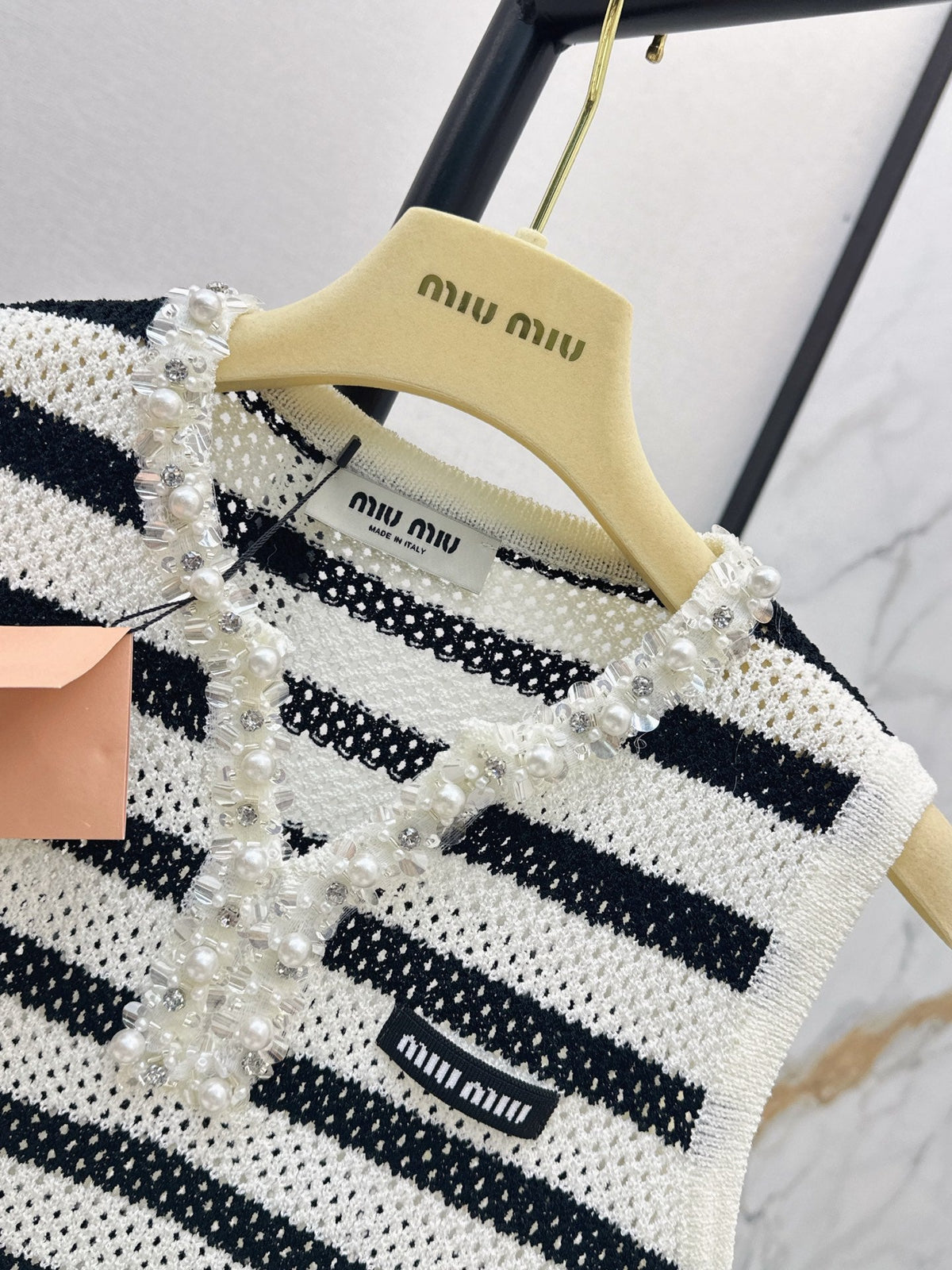 26SS NEW Color Block Striped Knit Vest 🤍
