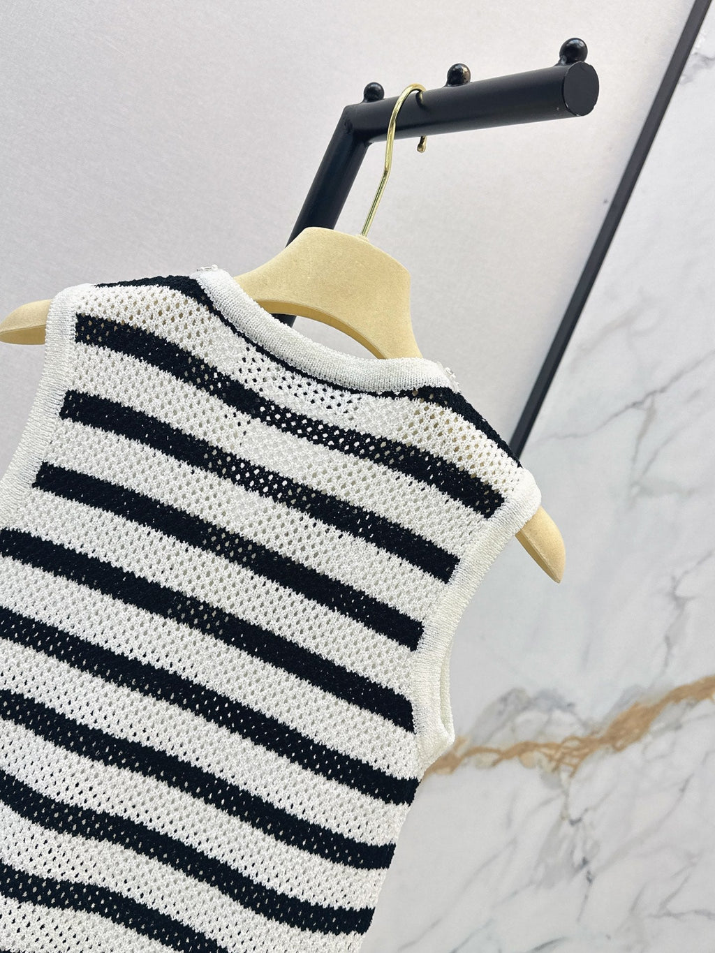 26SS NEW Color Block Striped Knit Vest 🤍