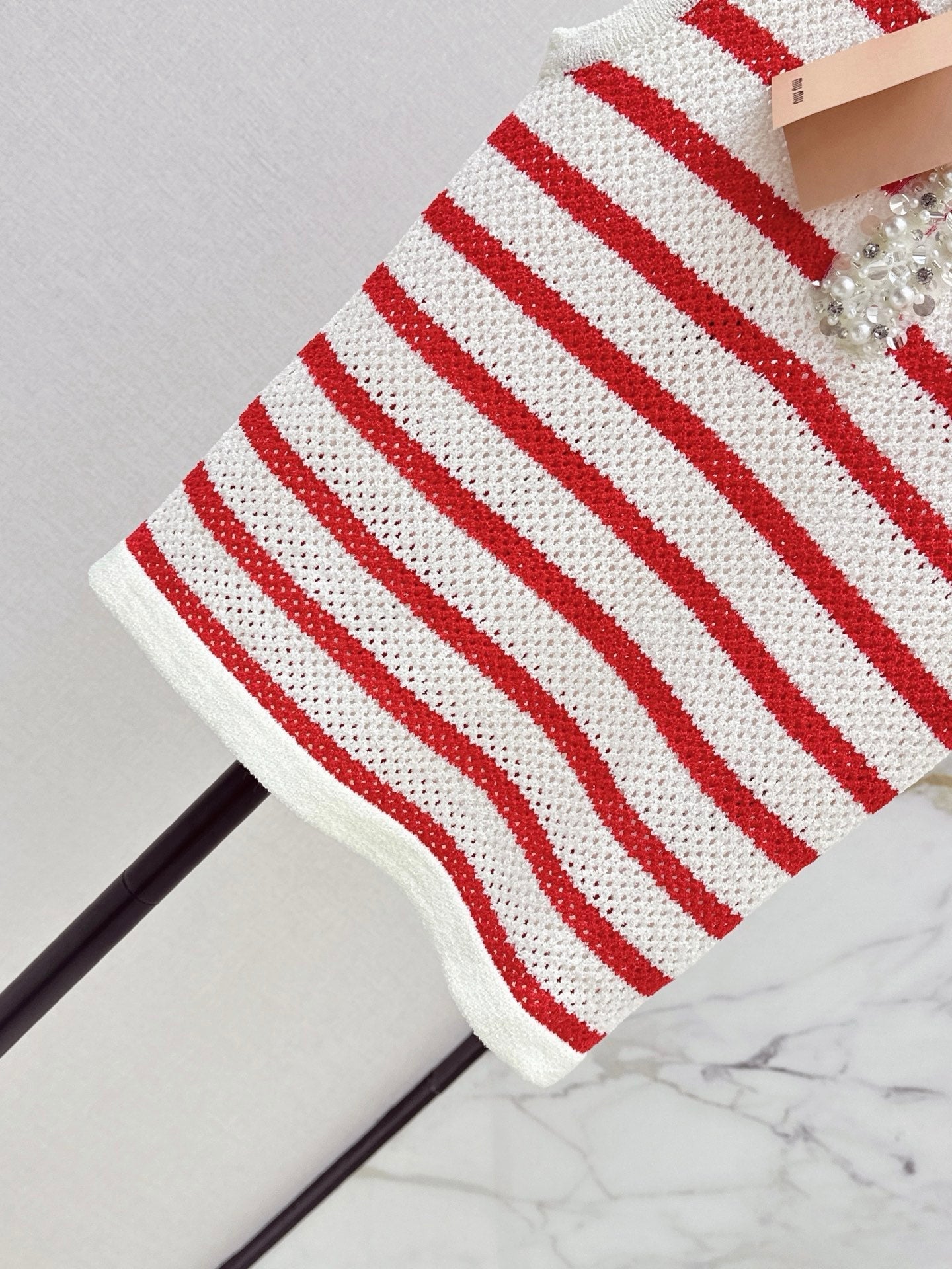 26SS NEW Color Block Striped Knit Vest 🤍