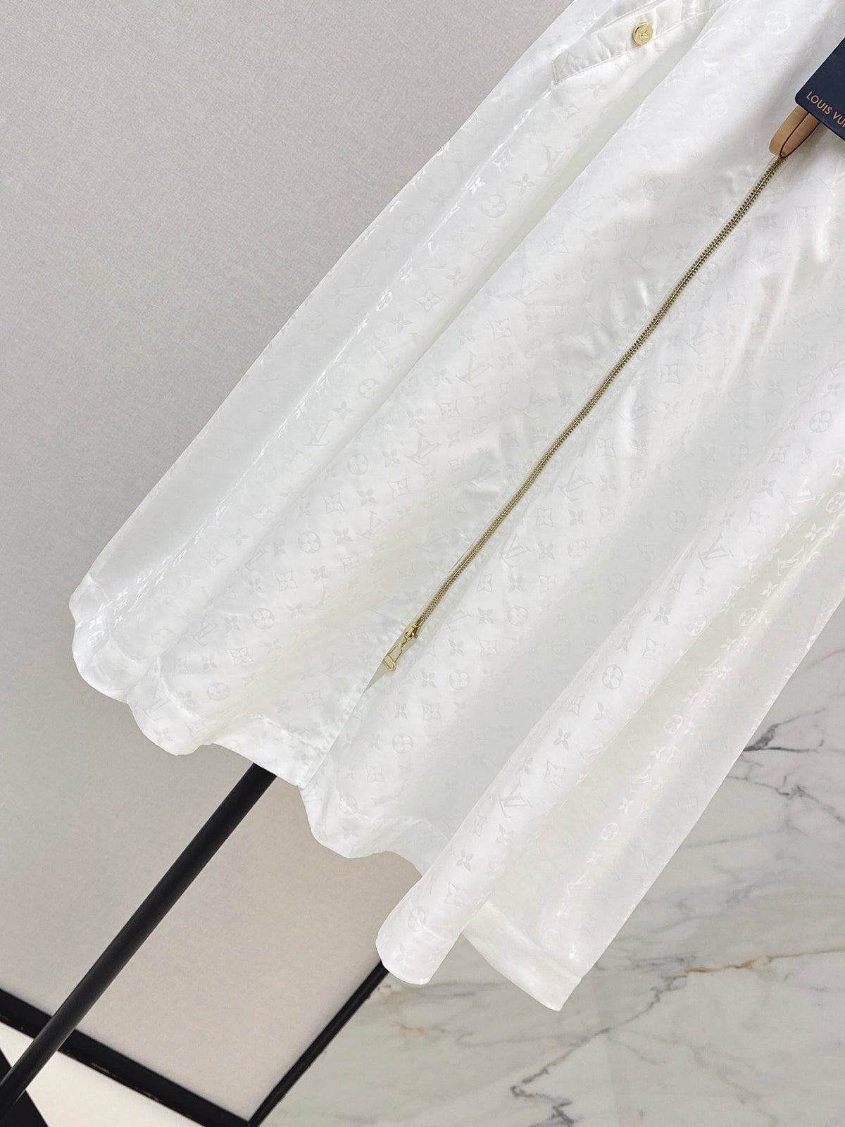 26SS NEW White Jacquard Midi Skirt 🤍