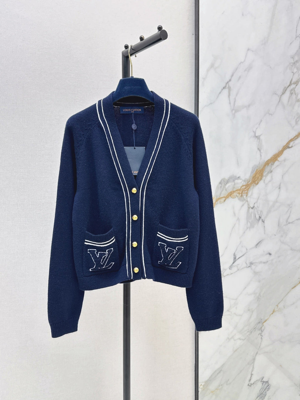 26SS NEW Navy Series V-neck Knit Cardigan 🖤