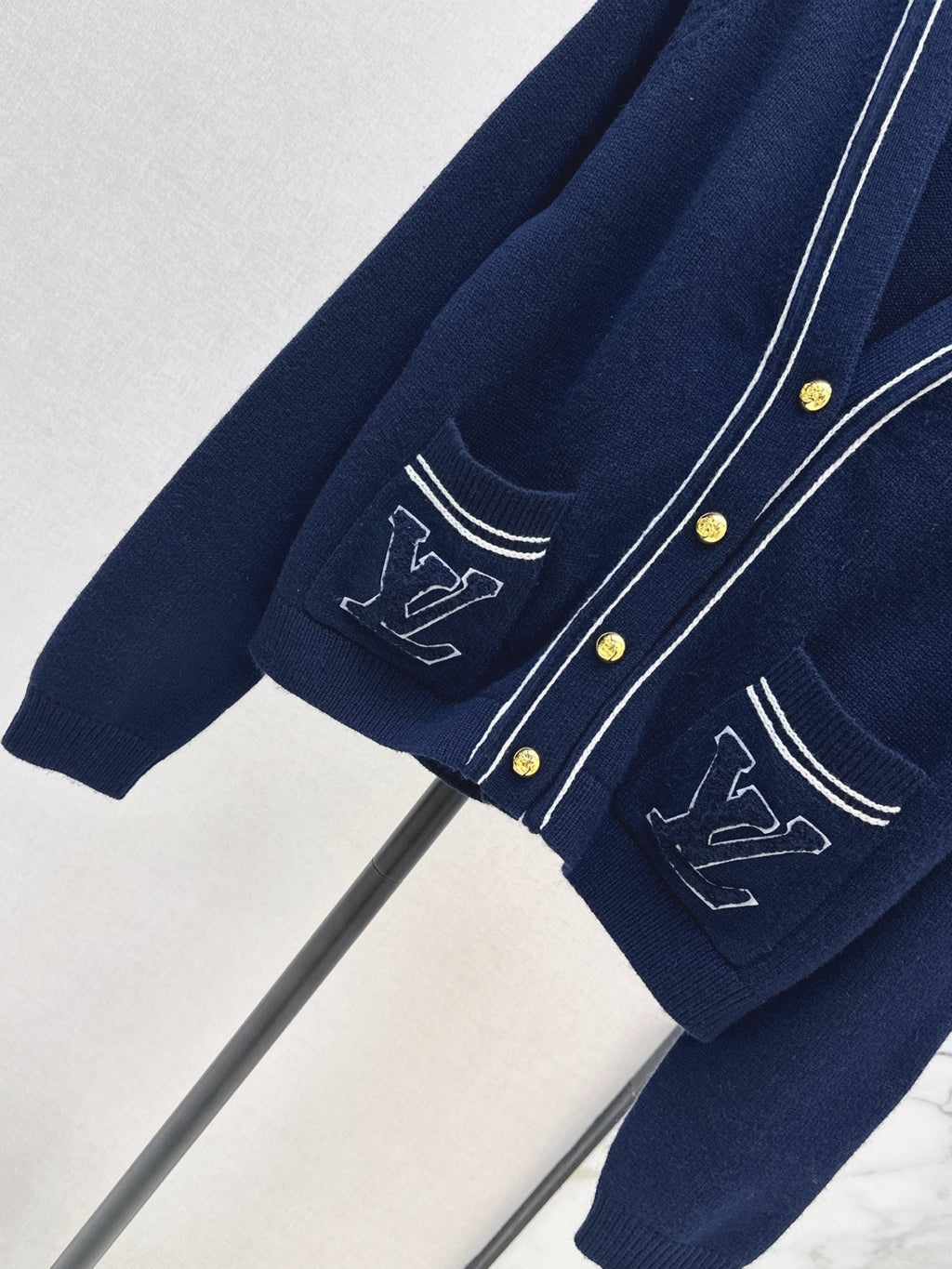 26SS NEW Navy Series V-neck Knit Cardigan 🖤