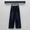 26SS NEW Letter Button Wide-Leg Jeans