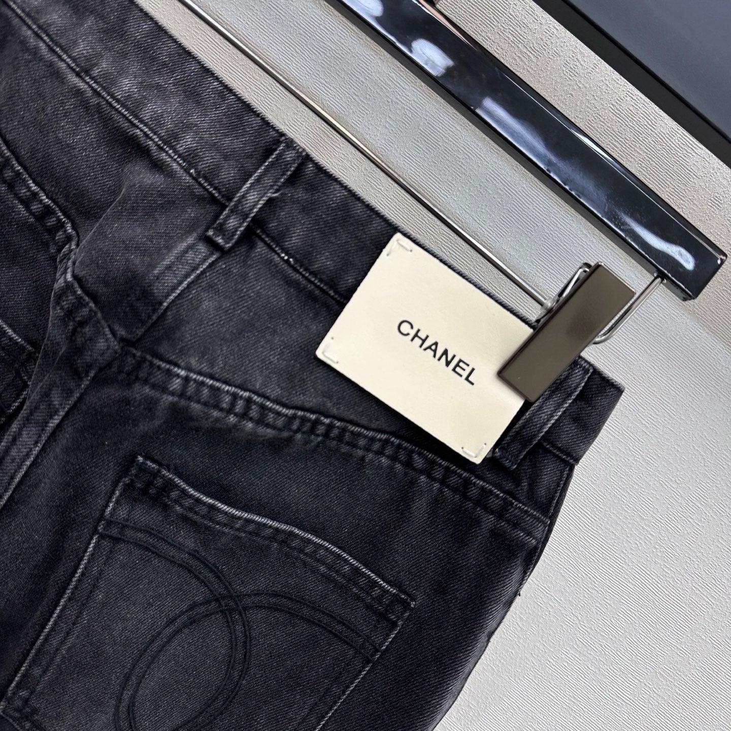 26SS NEW Letter Button Wide-Leg Jeans