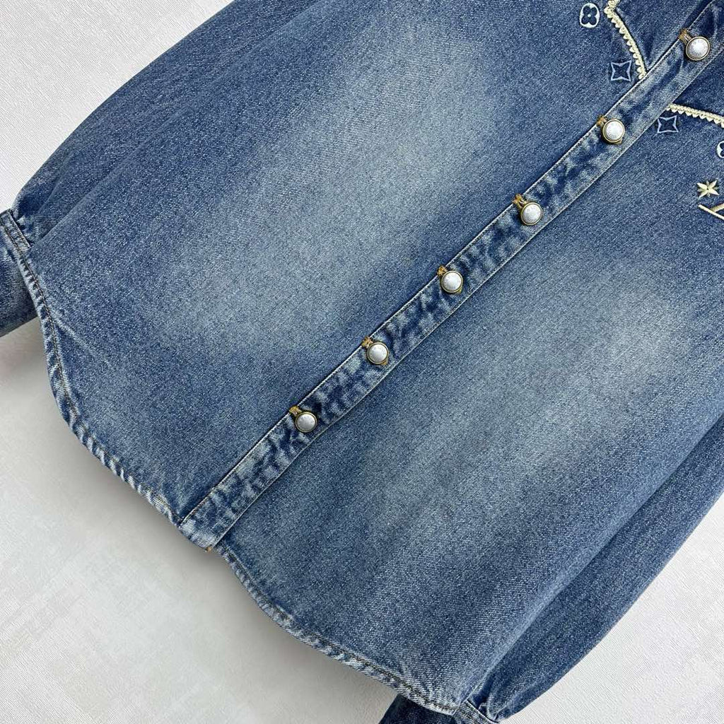26SS NEW Heavy-duty Denim Shirt Jacket