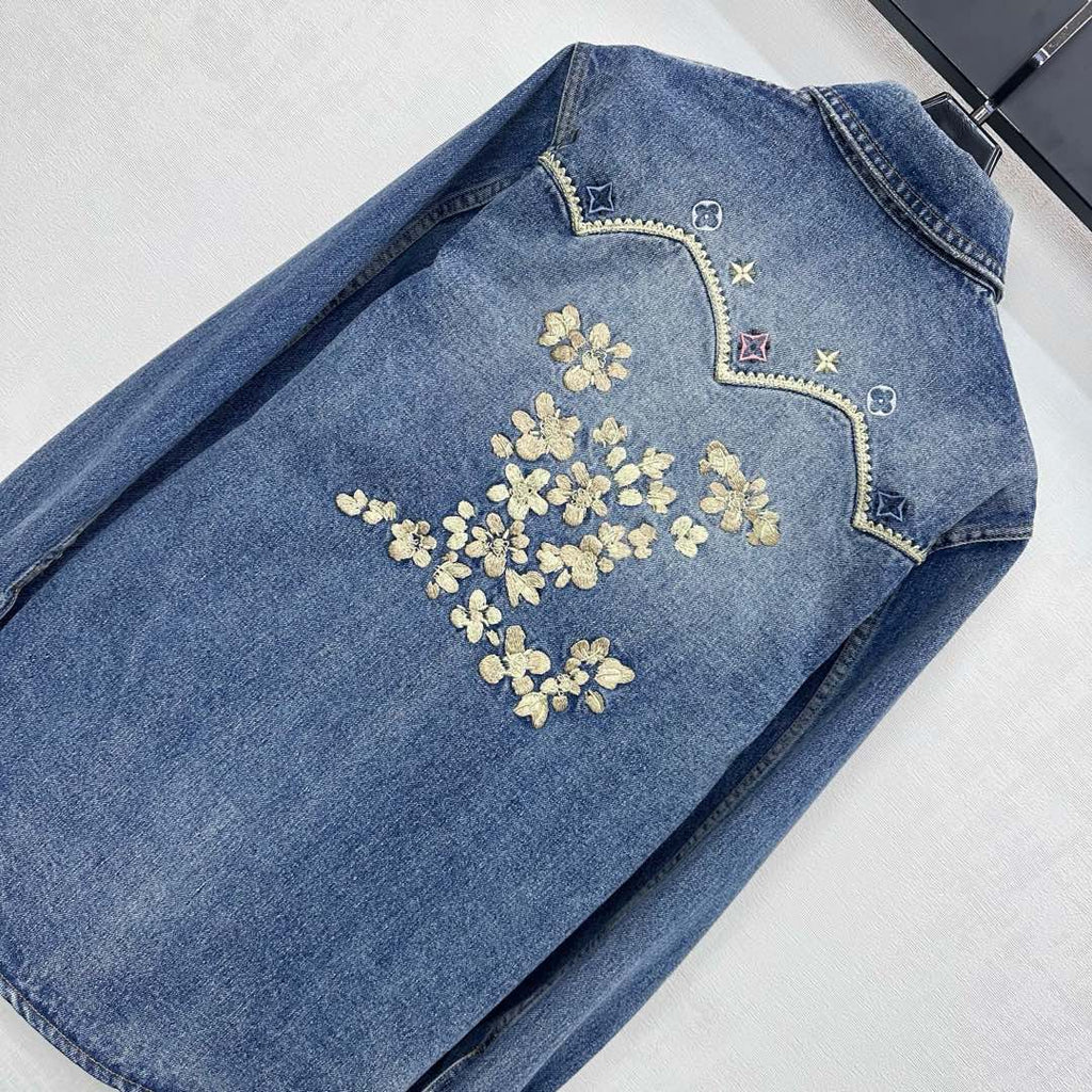 26SS NEW Heavy-duty Denim Shirt Jacket
