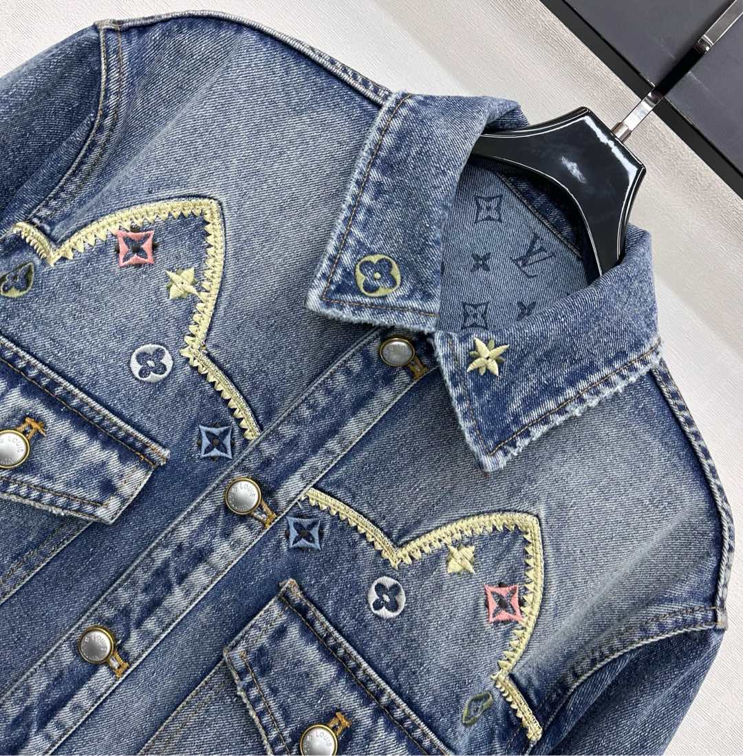 26SS New Heavily Detailed Denim Jacket
