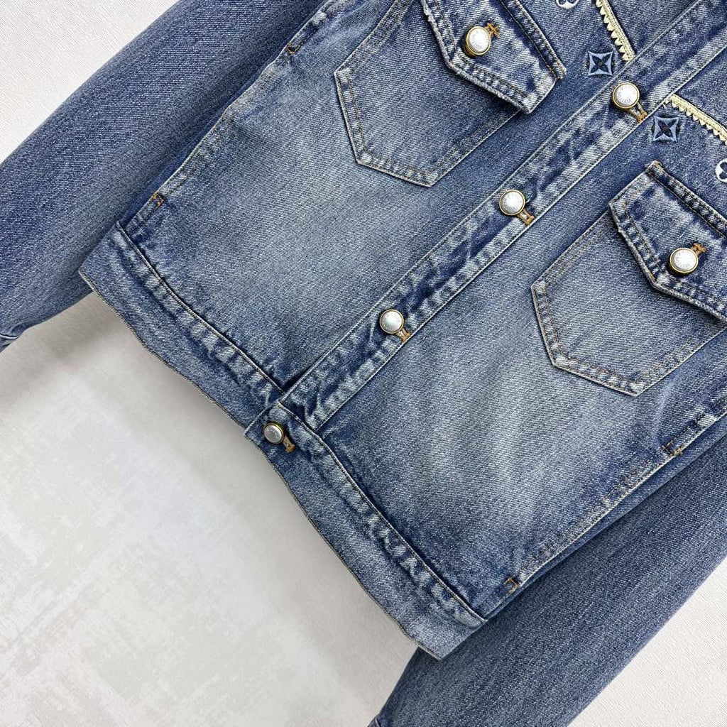 26SS New Heavily Detailed Denim Jacket