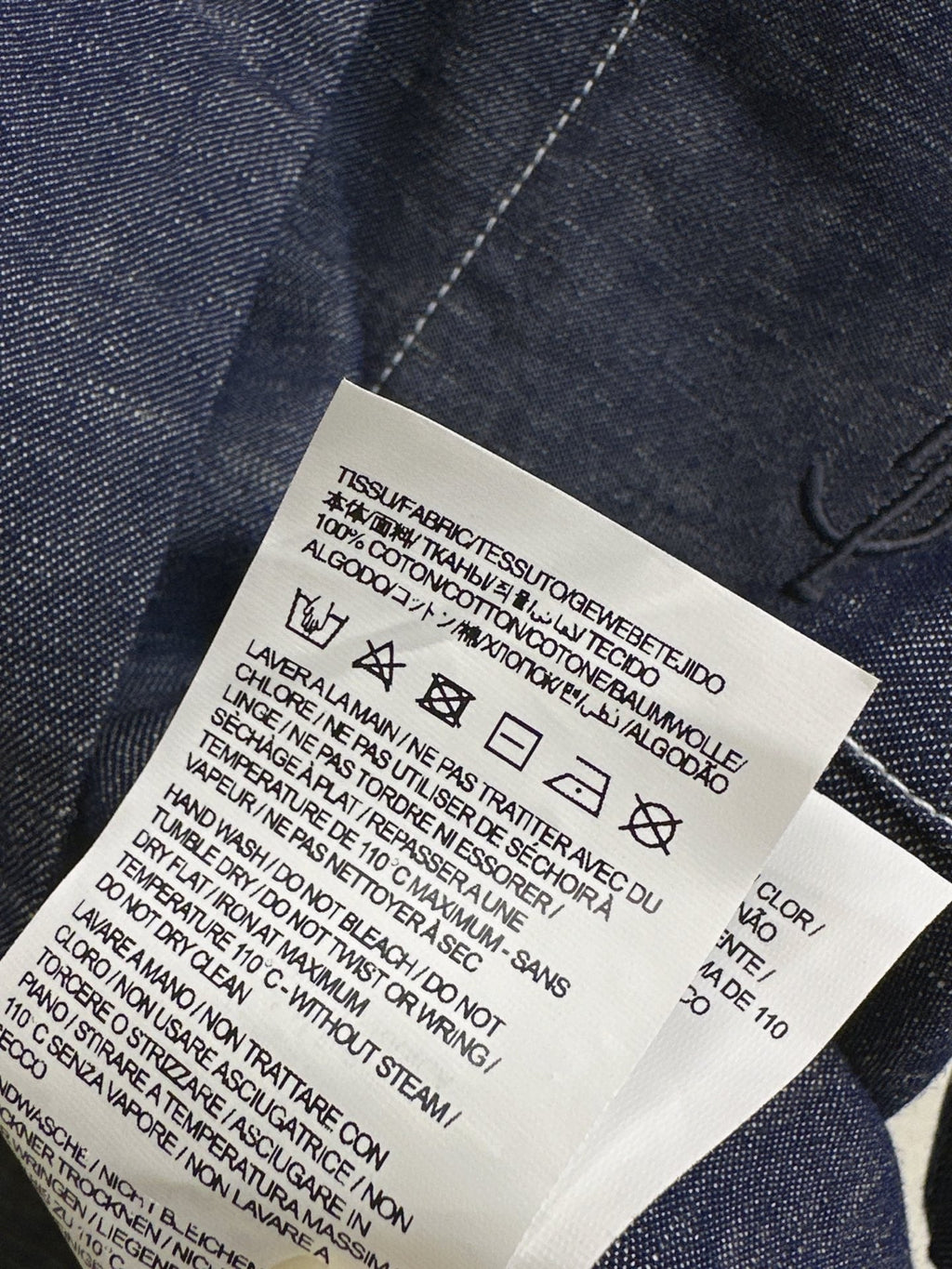 26SS New Letter-Embroidered Denim Set 🖤