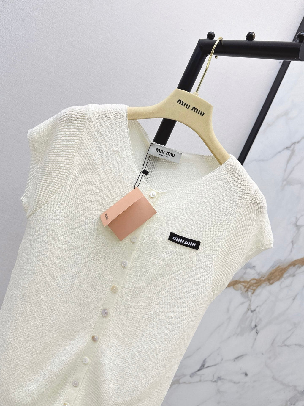 26SS New Summer "Dopamine" Style Drop-Shoulder Knit Top 🩵