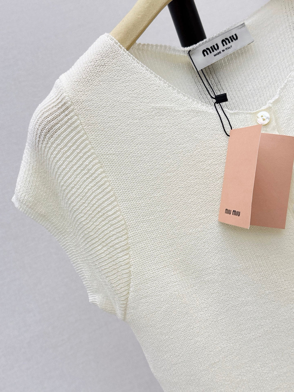 26SS New Summer "Dopamine" Style Drop-Shoulder Knit Top 🩵
