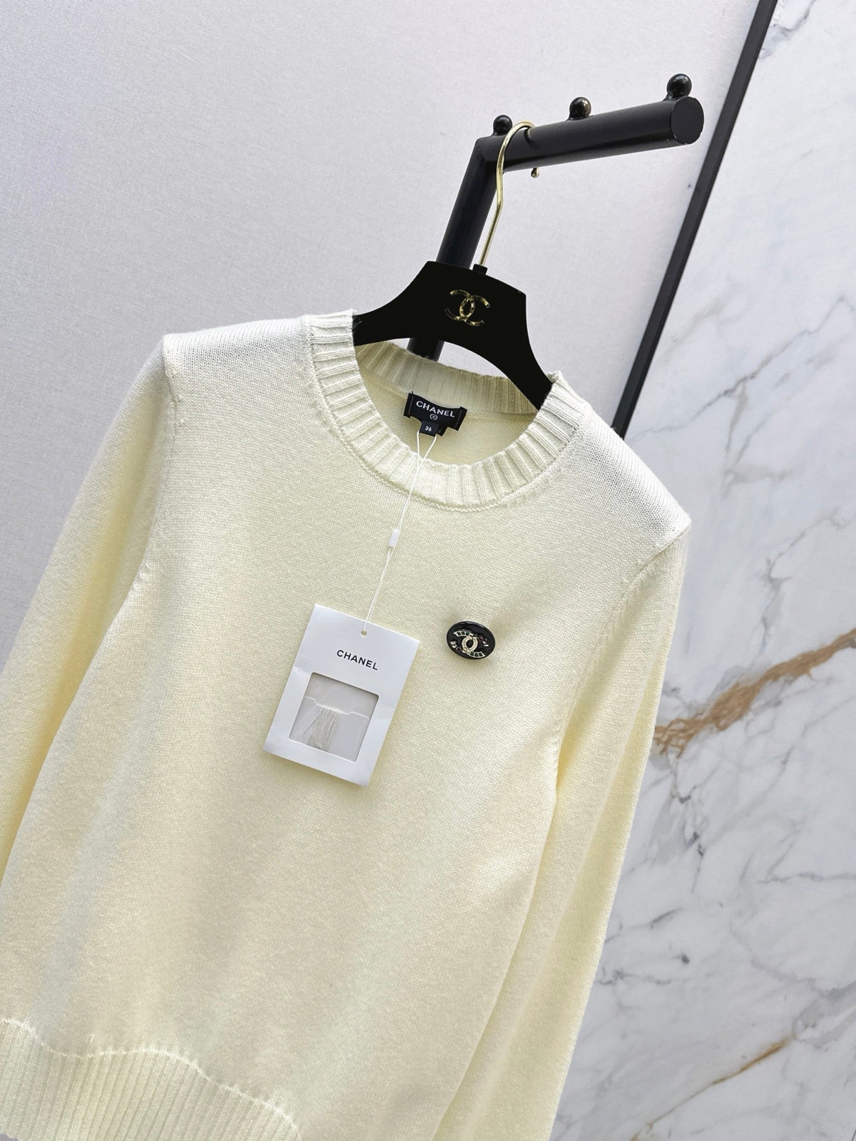 26SS New Long-Sleeve Crew-Neck Sweater 🖤
