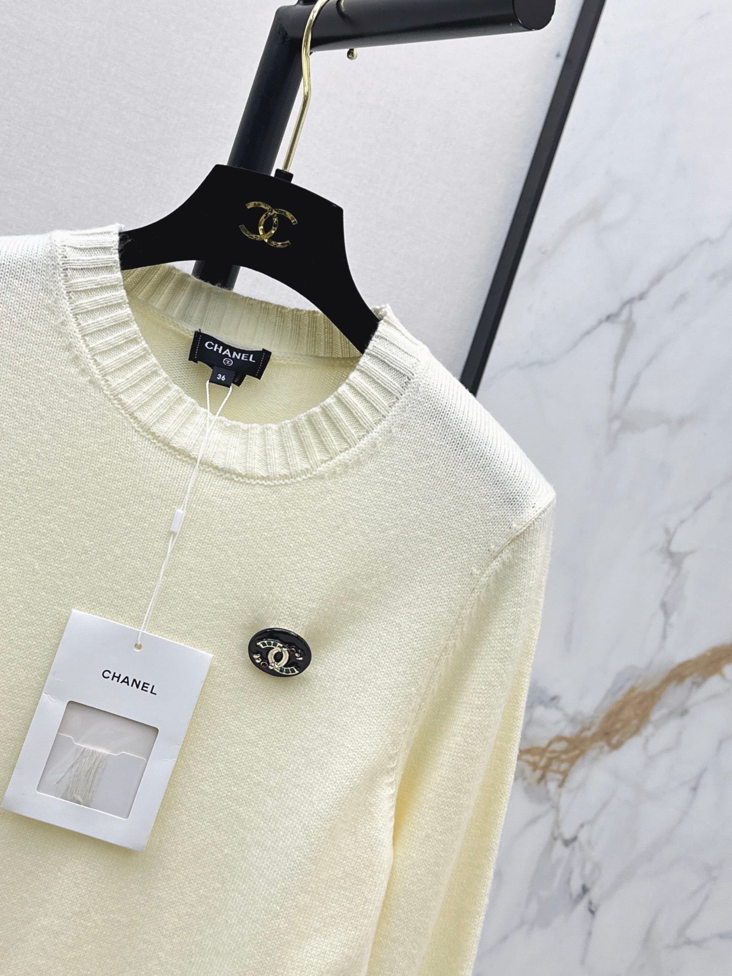 26SS New Long-Sleeve Crew-Neck Sweater 🖤