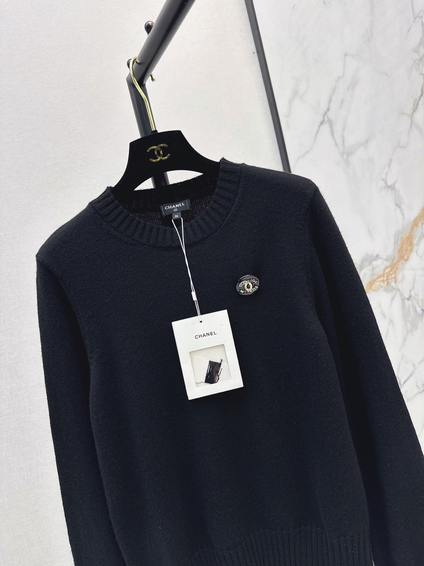 26SS New Long-Sleeve Crew-Neck Sweater 🖤