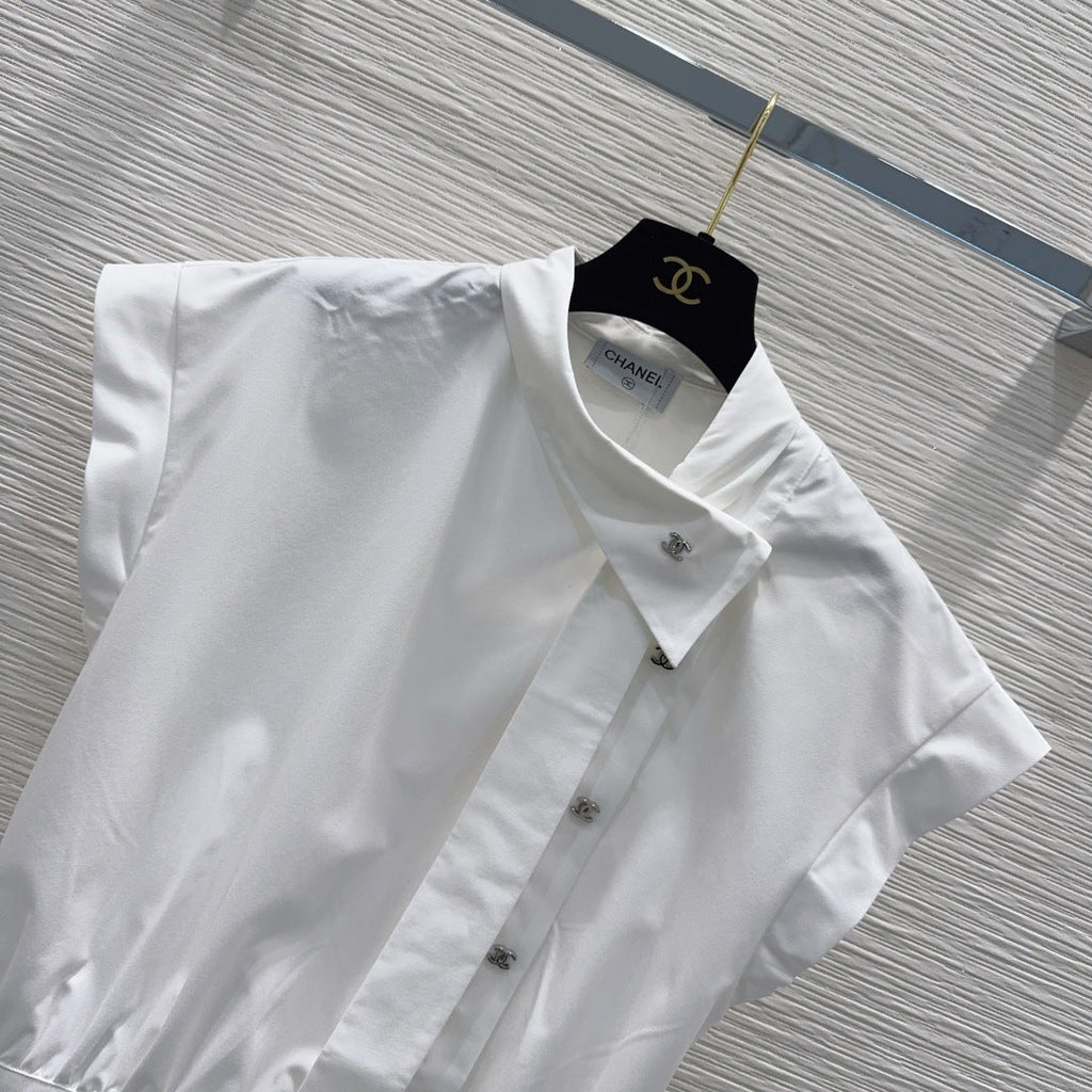 26FW New Sleeveless Shirt with 3D Tailoring