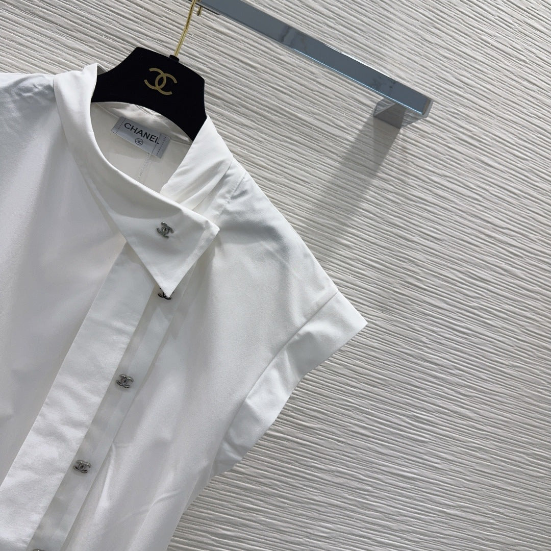 26FW New Sleeveless Shirt with 3D Tailoring