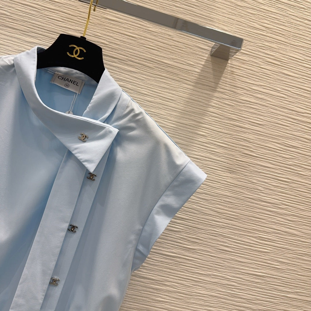 26FW New Sleeveless Shirt with 3D Tailoring