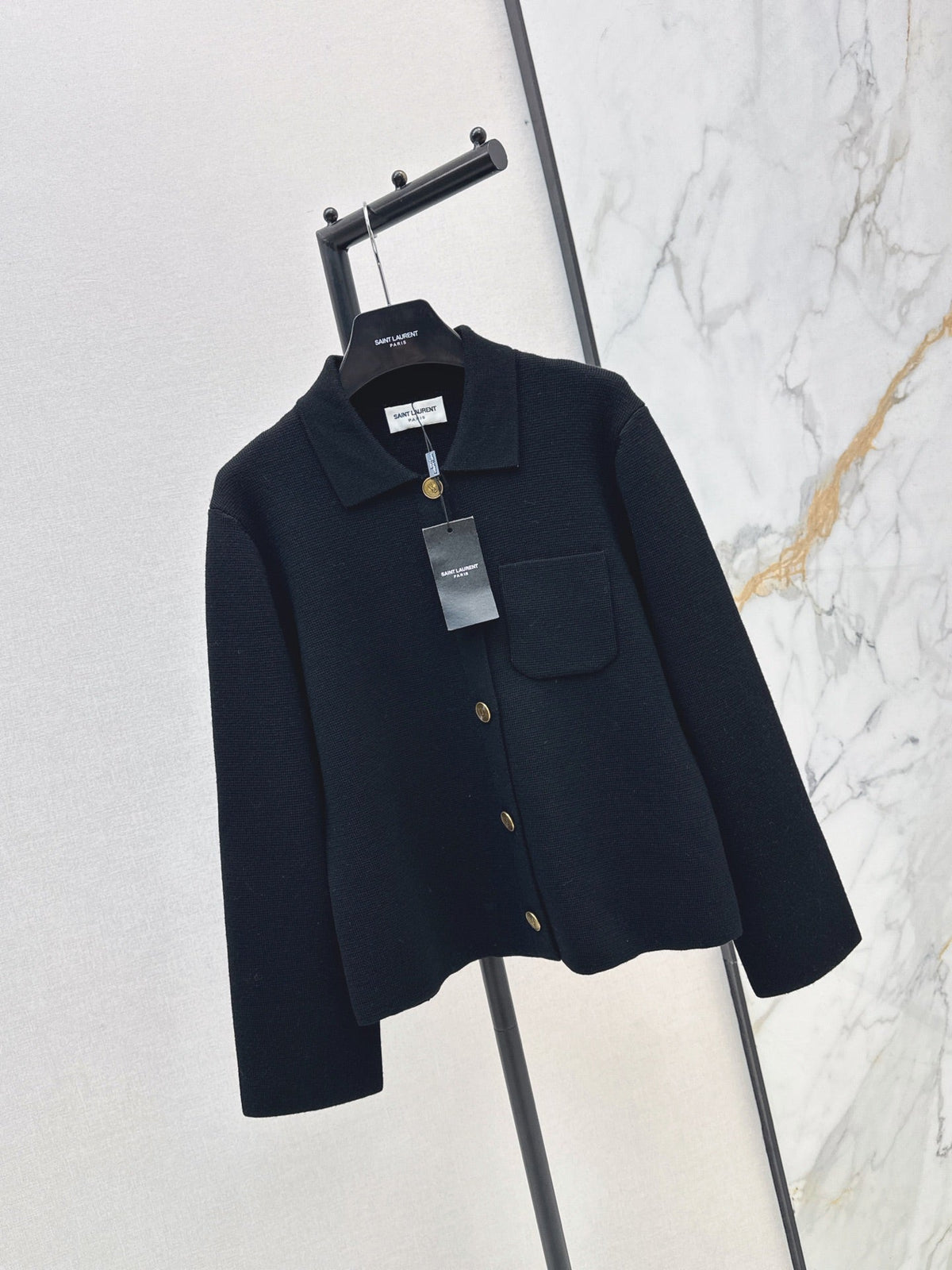 26FW New Versatile Black Knit Jacket 🖤