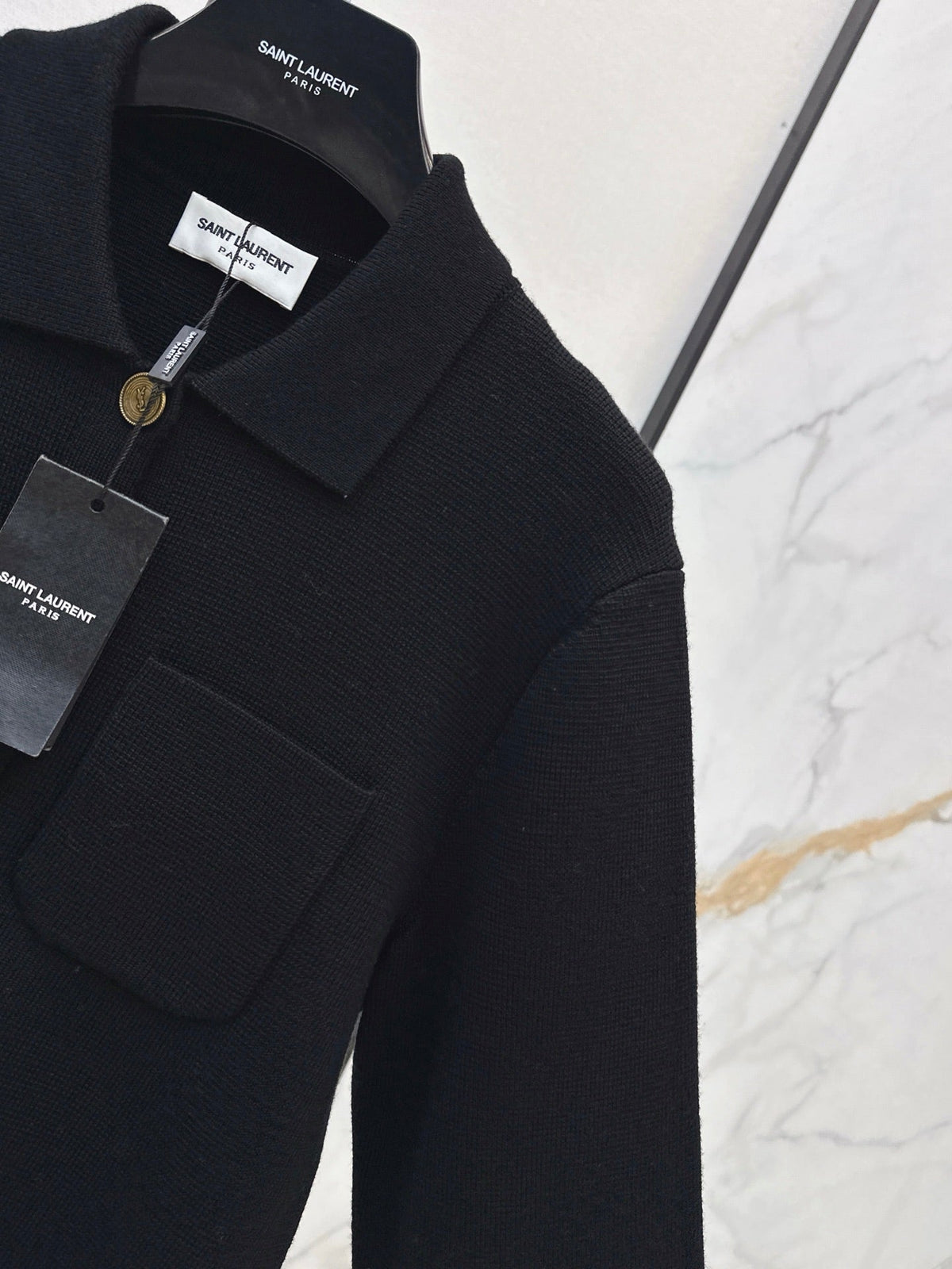 26FW New Versatile Black Knit Jacket 🖤
