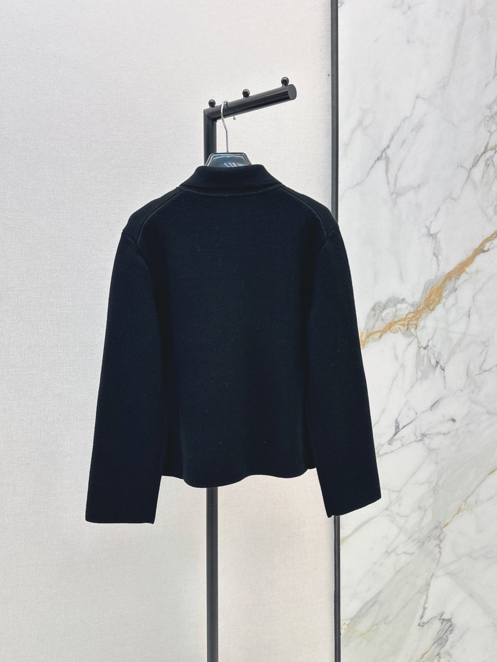 26FW New Versatile Black Knit Jacket 🖤