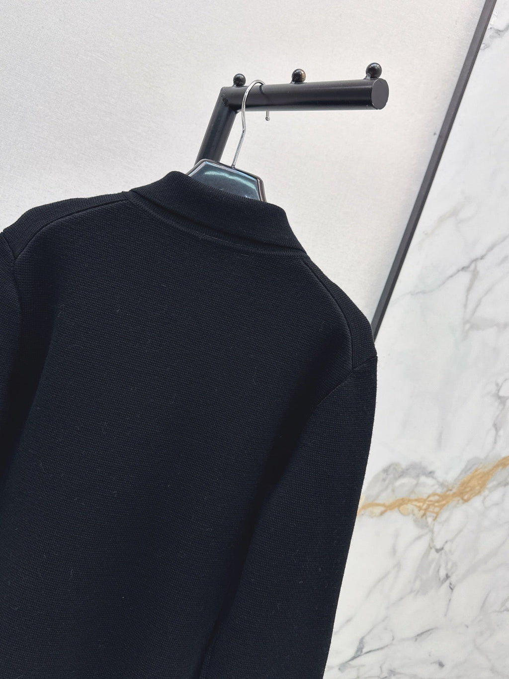 26FW New Versatile Black Knit Jacket 🖤