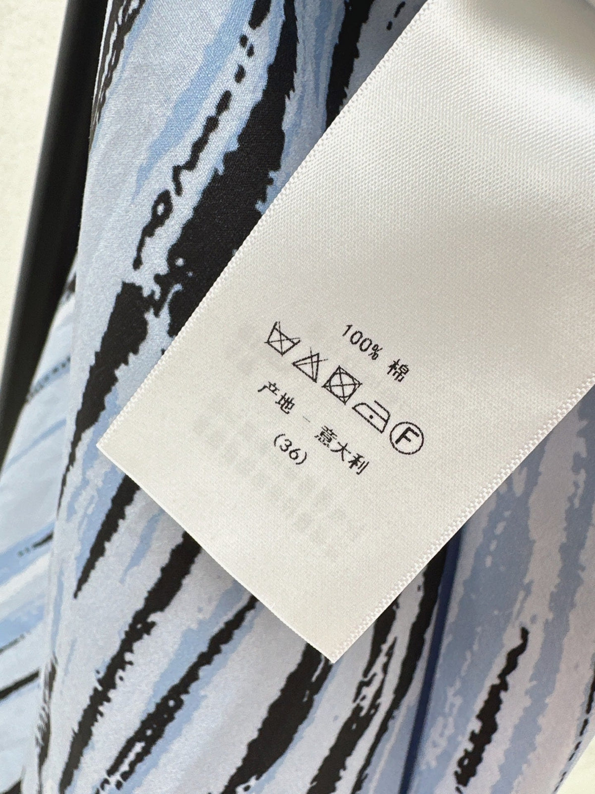 26FW New Resort Collection Printed Skirt with Bow Detail 🩵