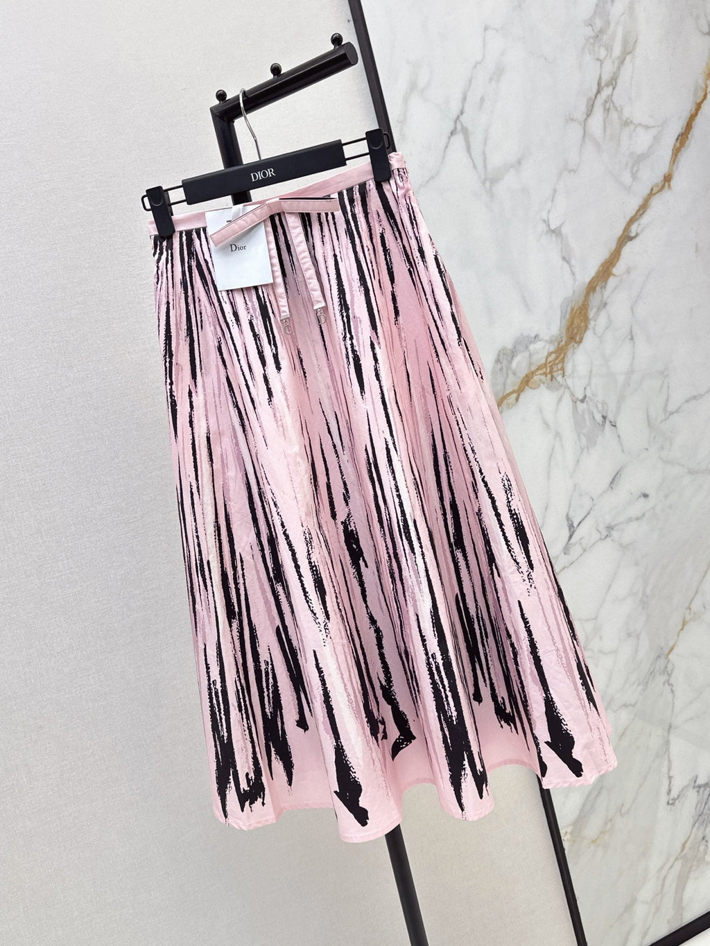 26FW New Resort Collection Printed Skirt with Bow Detail 🩵