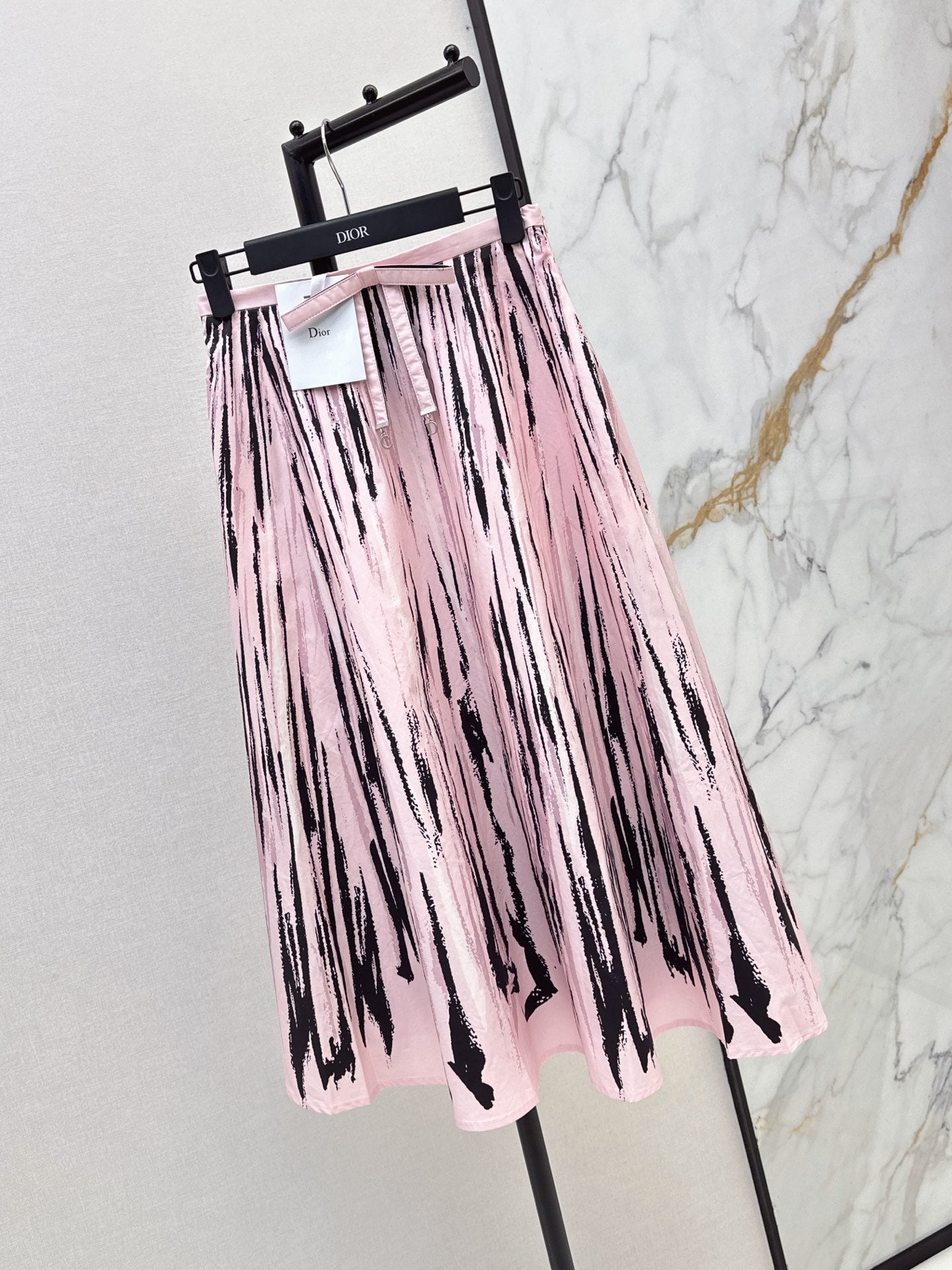 26FW New Resort Collection Printed Skirt with Bow Detail 🩵