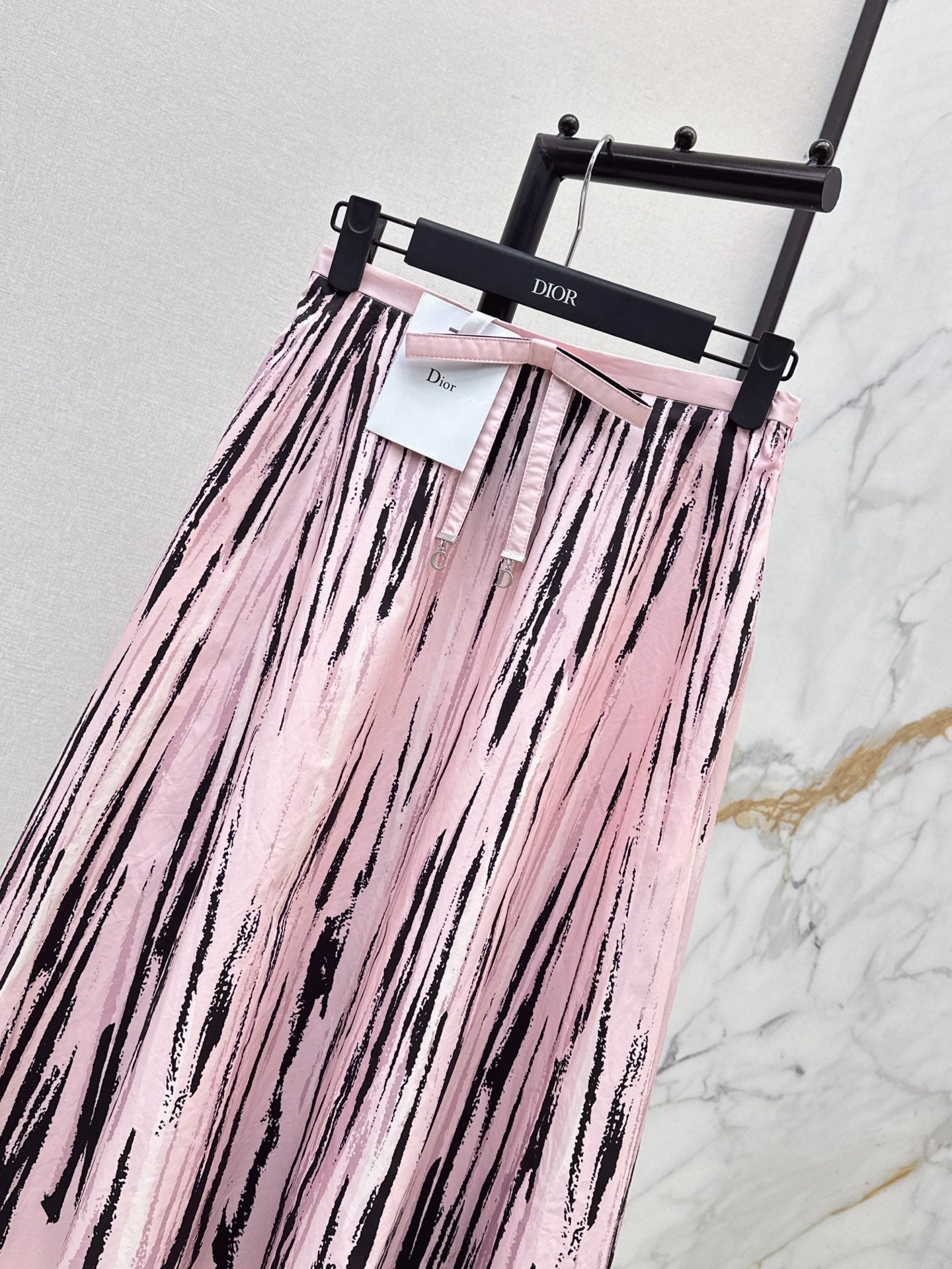 26FW New Resort Collection Printed Skirt with Bow Detail 🩵