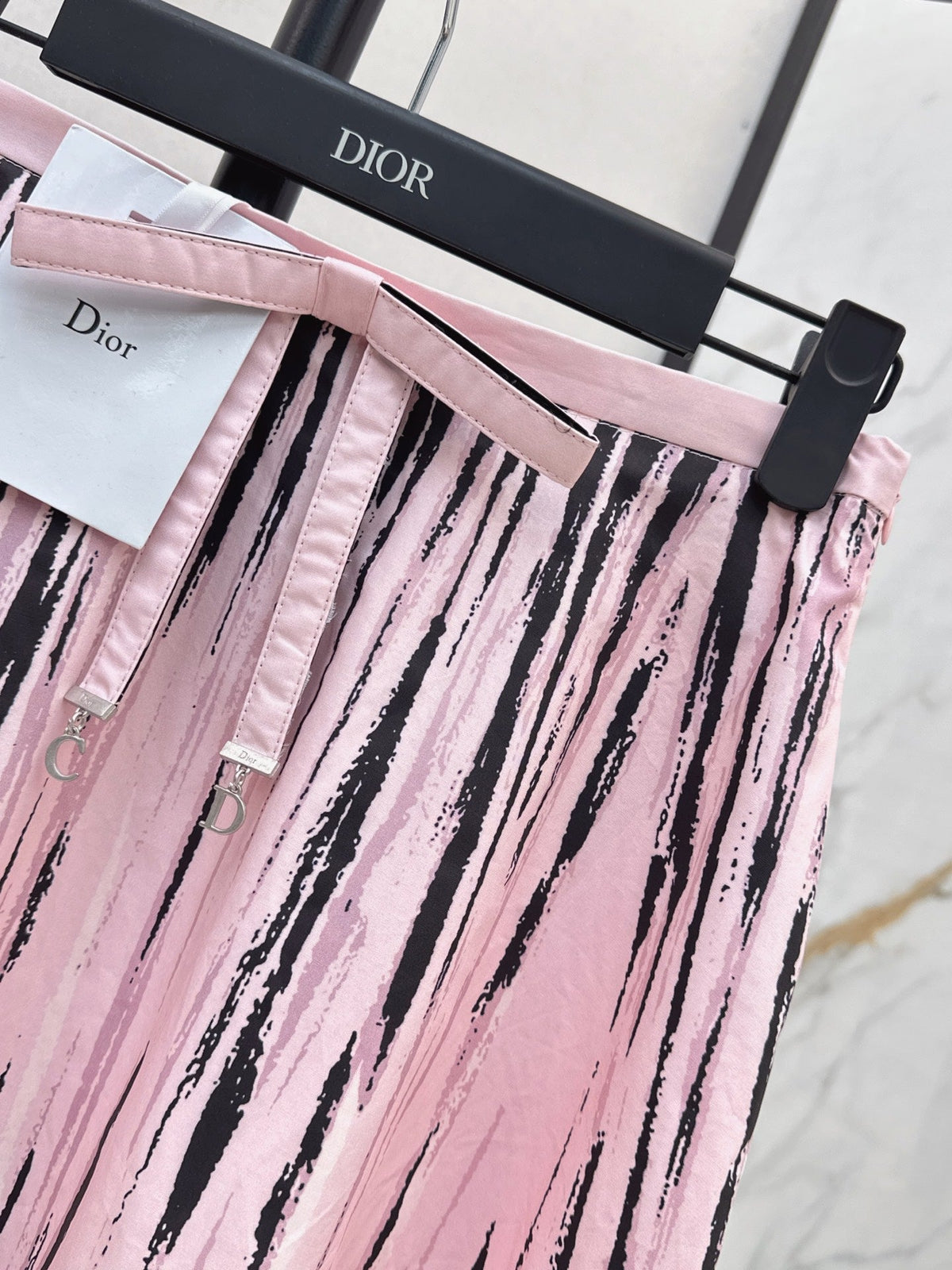26FW New Resort Collection Printed Skirt with Bow Detail 🩵