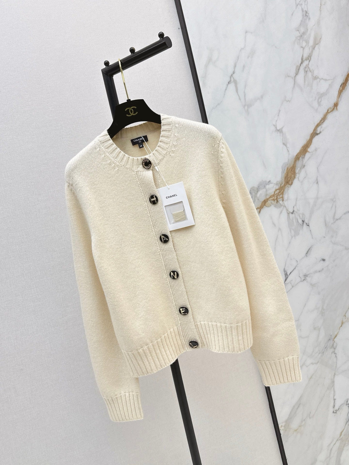 🔥Highest Quality🔥 26FW New High-End Métiers d'Art Cashmere Knit Cardigan 🖤