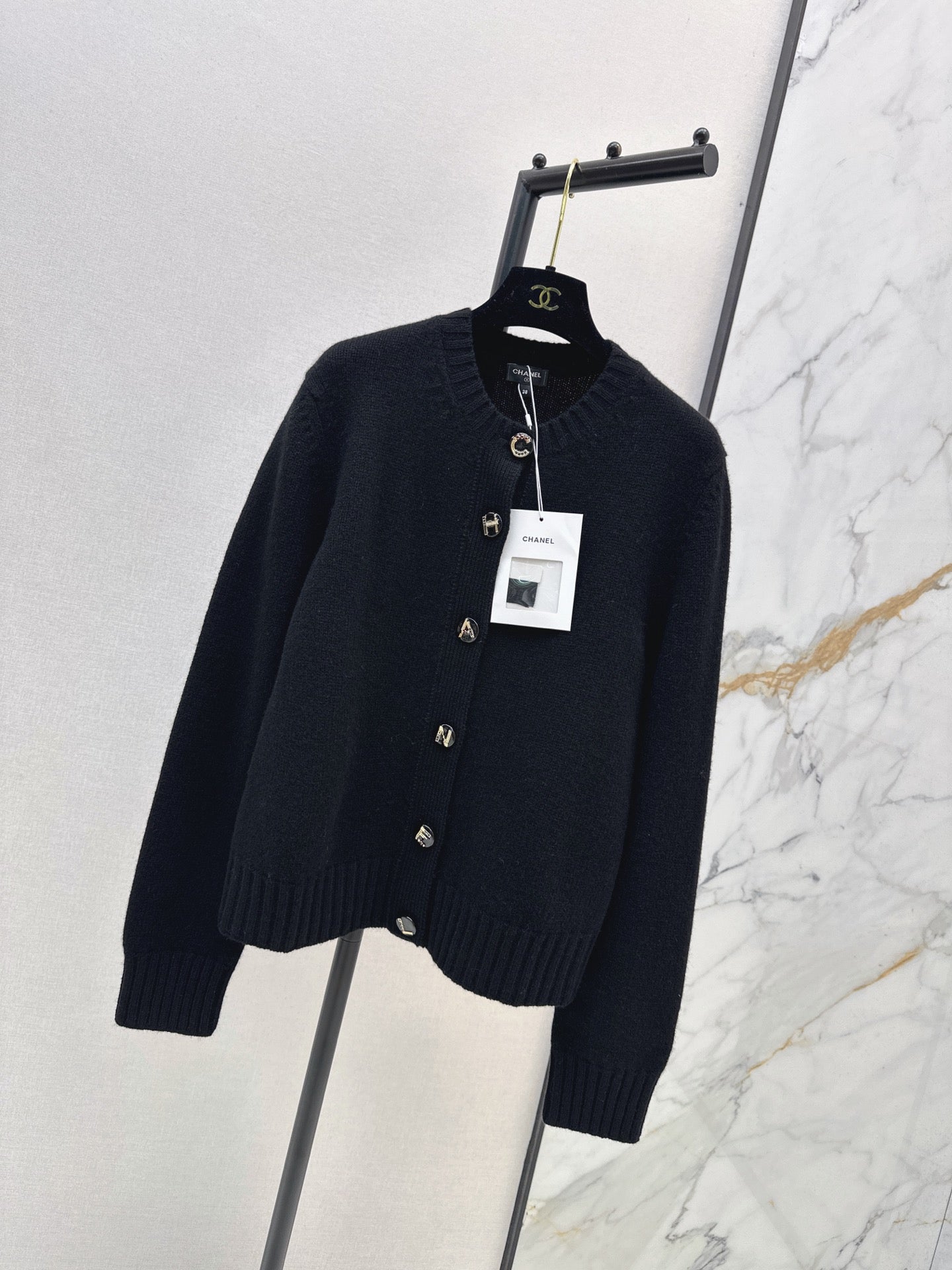 🔥Highest Quality🔥 26FW New High-End Métiers d'Art Cashmere Knit Cardigan 🖤