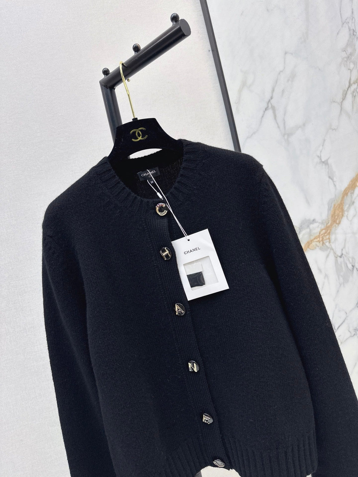 🔥Highest Quality🔥 26FW New High-End Métiers d'Art Cashmere Knit Cardigan 🖤