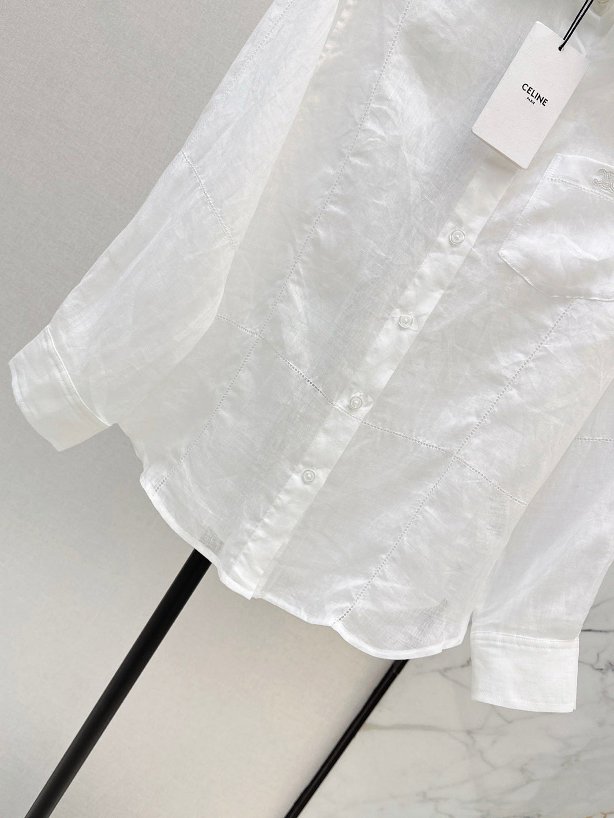 26FW New Linen Shirt – South of France Vacation Style 🤍