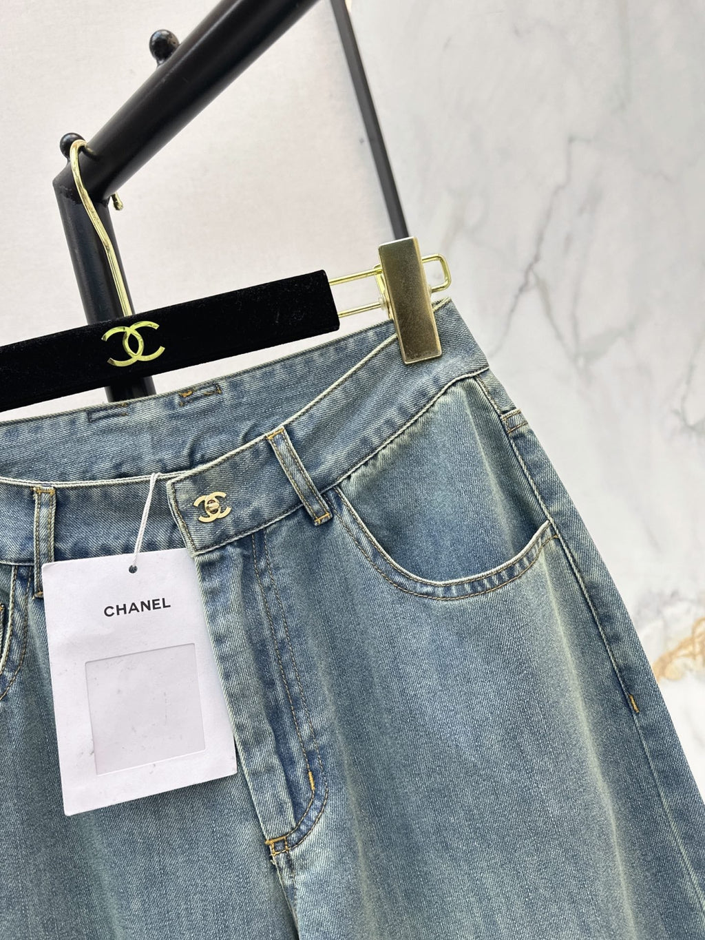🔥Highest Quality🔥26FW New "Coco Girl" Straight-Leg Jeans 🩶