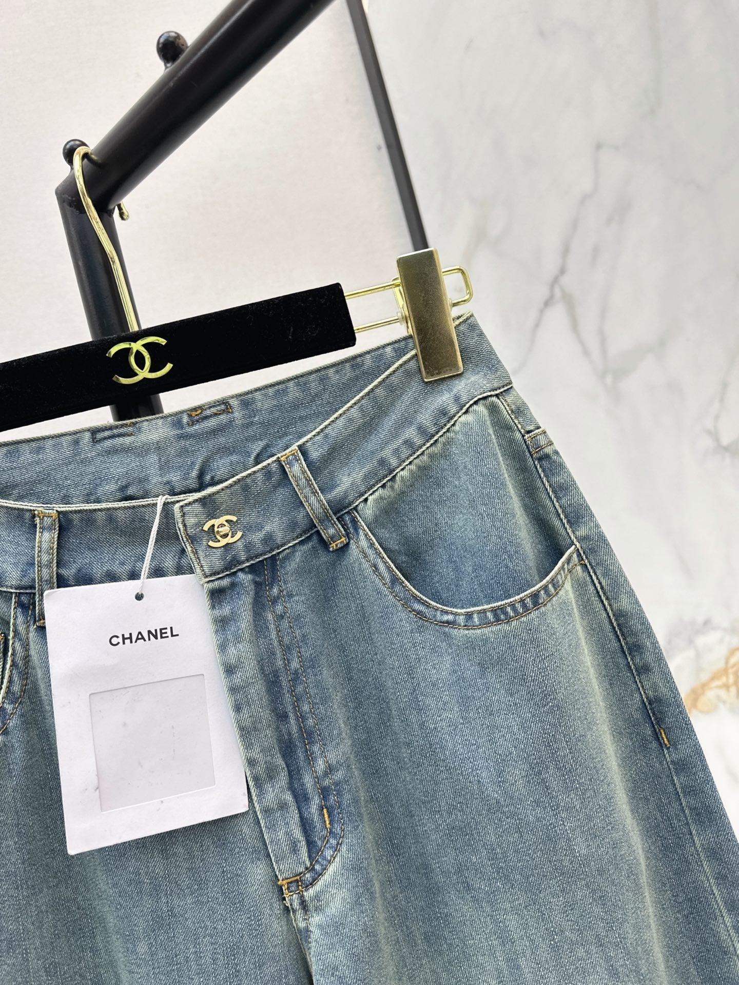 🔥Highest Quality🔥26FW New "Coco Girl" Straight-Leg Jeans 🩶