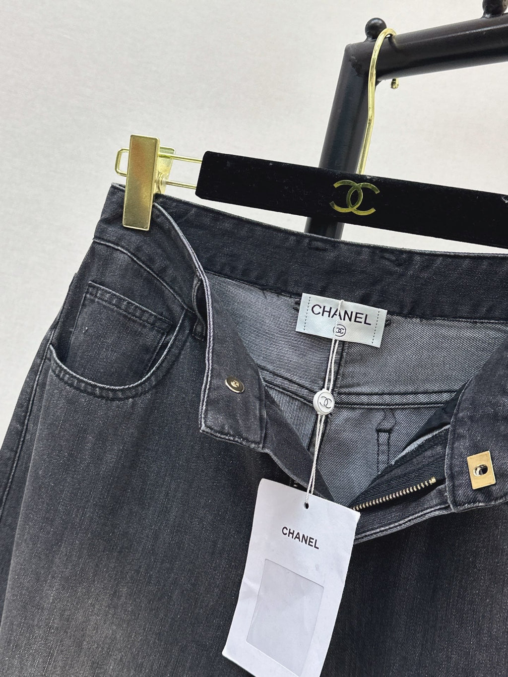 🔥Highest Quality🔥26FW New "Coco Girl" Straight-Leg Jeans 🩶