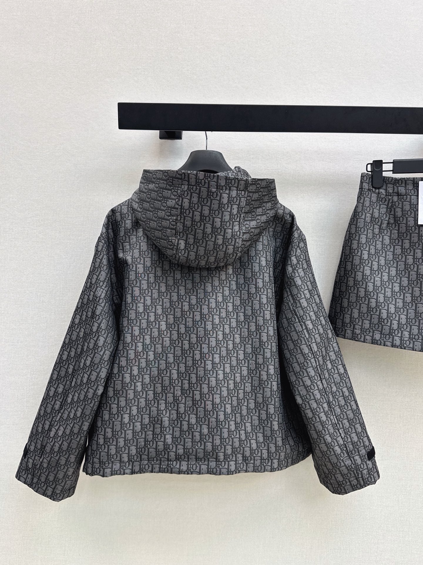 26FW NEW MissD Series Classic Monogram Hooded Jacket 🖤