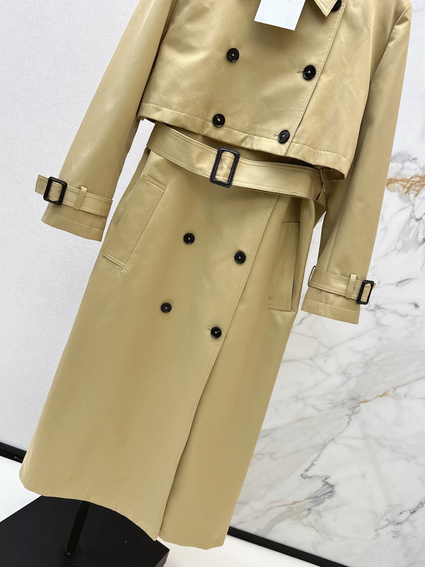 26FW New Detachable 2-Piece Trench Coat 🖤
