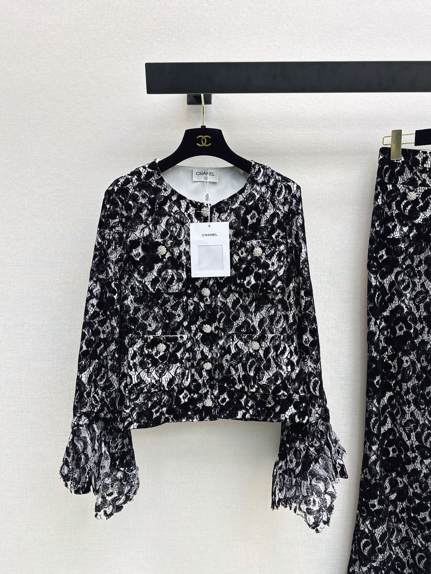 26FW New Custom Crew-Neck Lace Jacket 🖤