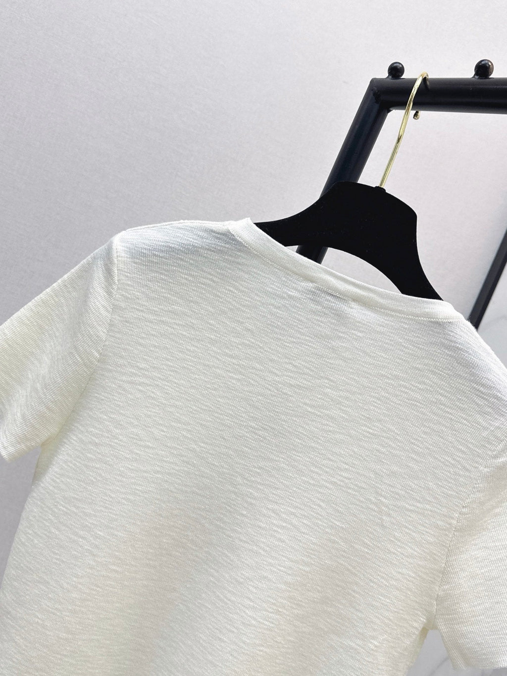 26FW New Vintage-Style Crew Neck Short-Sleeve Knit Top 🖤
